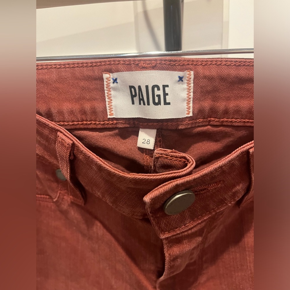 Paige Verdugo Skinny Crop Size 28 - Picture 8 of 8